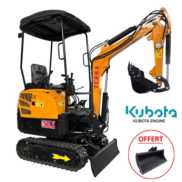 Mini pelle TERRA CS15.K